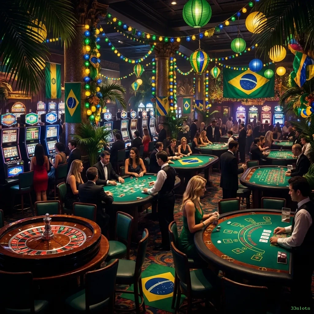 Streaming 4K no cassino ao vivo da 33slots