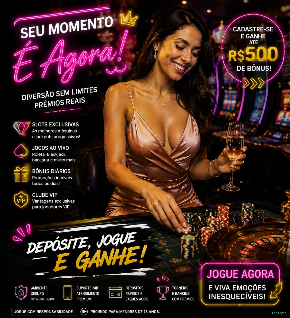 Jogos com maior RTP na 33slots